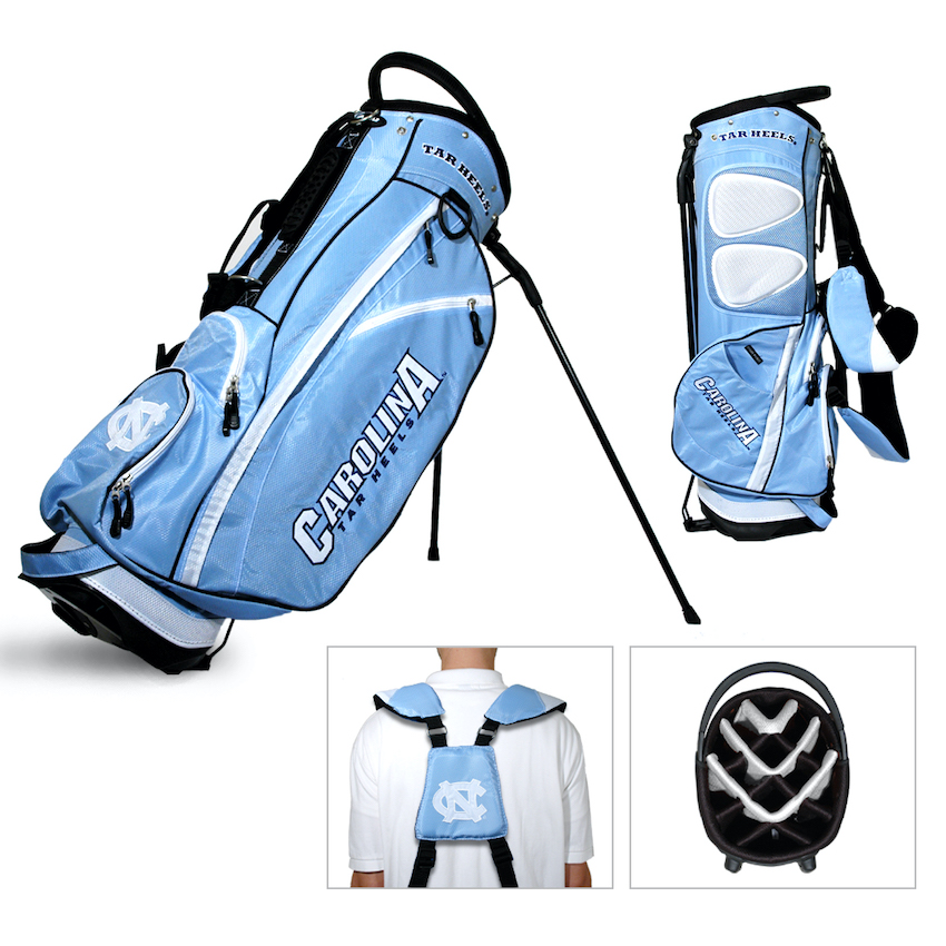 North Carolina Tar Heels Fairway Carry Stand Golf Bag