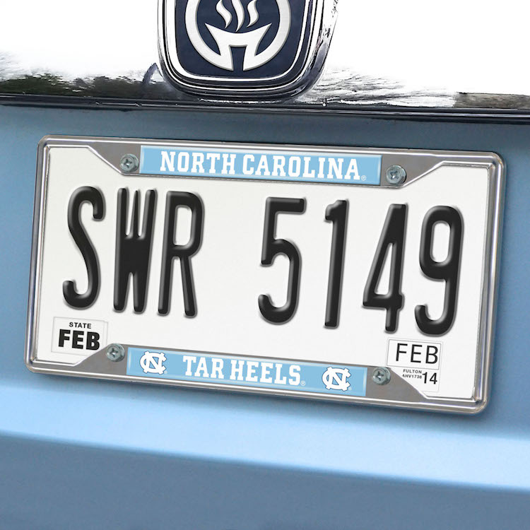 North Carolina Tar Heels License Plate Frame