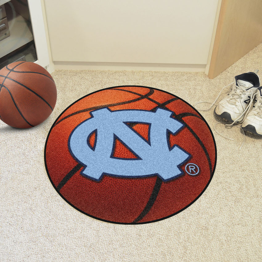 North Carolina Tar Heels LOGO BASKETBALL Mat