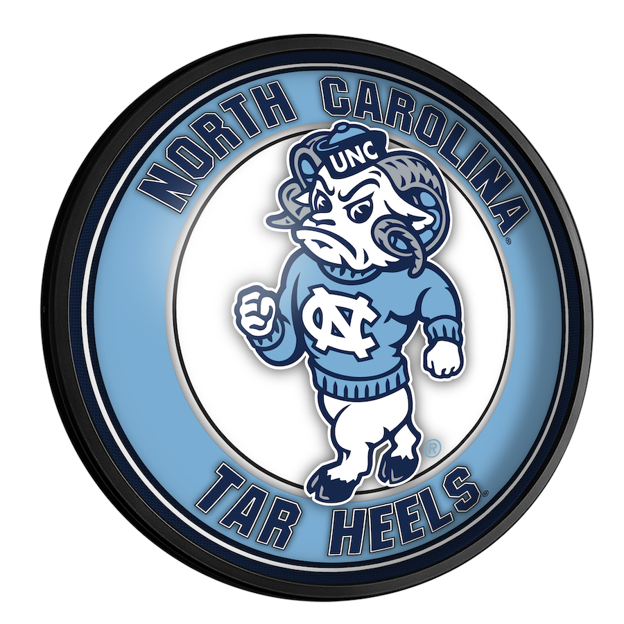 North Carolina Tar Heels MASCOT Slimline LED Wall Sign