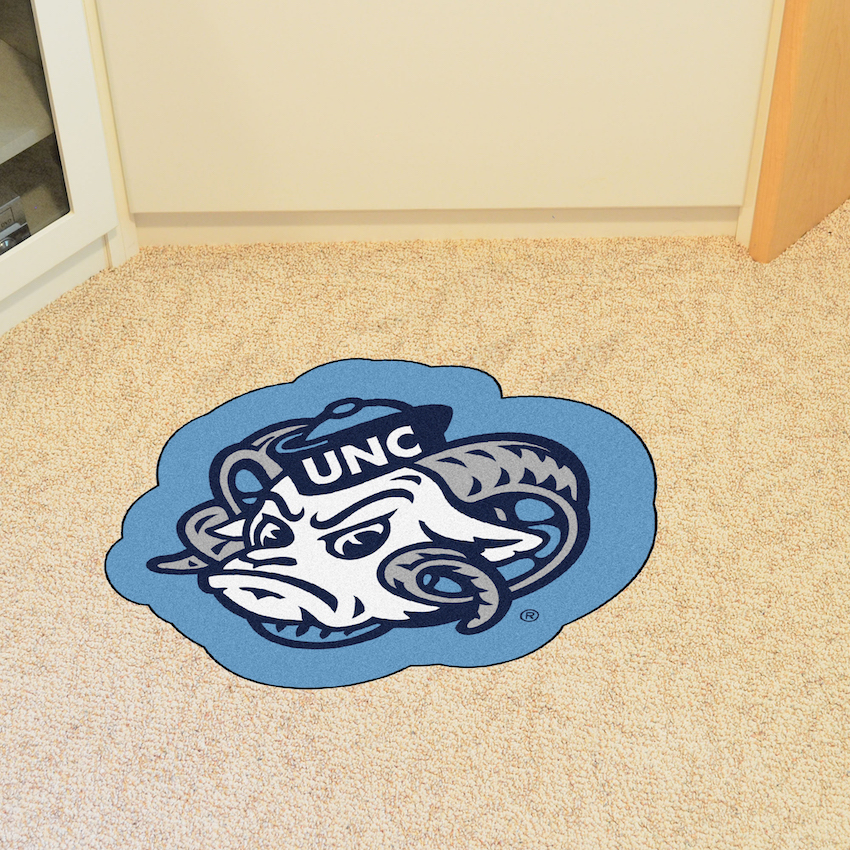 North Carolina Tar Heels MASCOT 36 x 48 Floor Mat