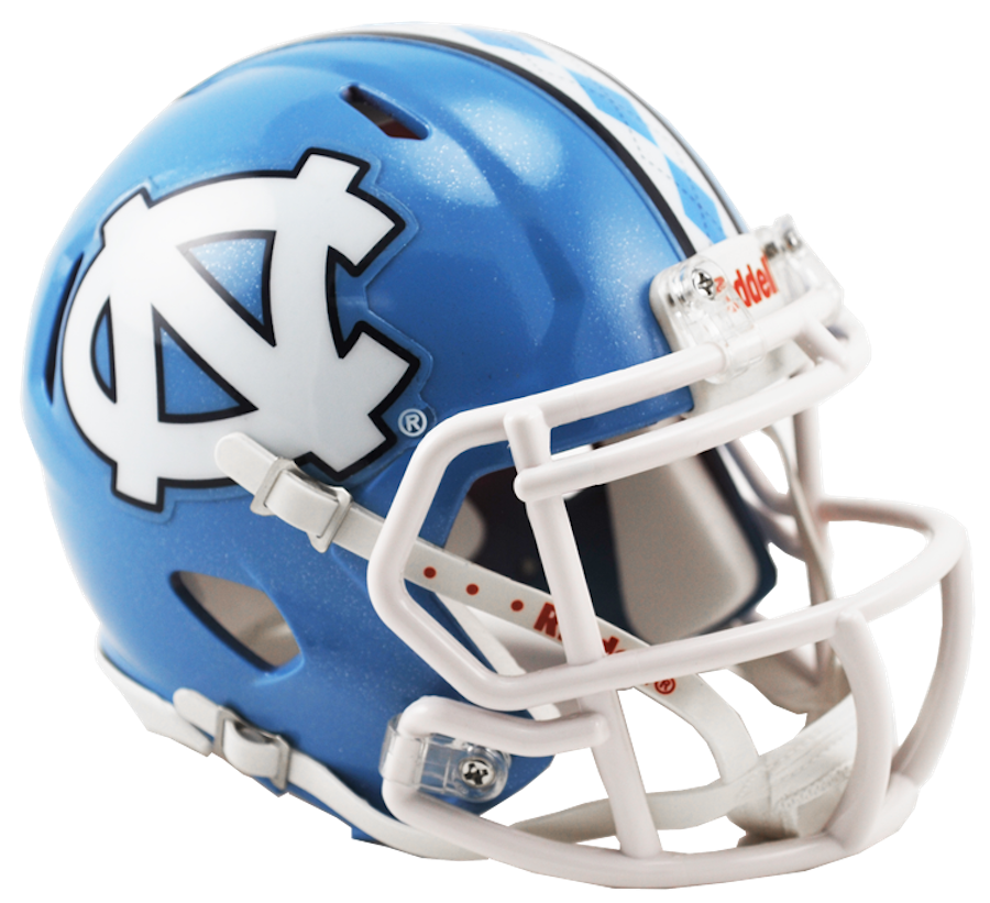 North Carolina Tar Heels NCAA Mini SPEED Helmet by Riddell