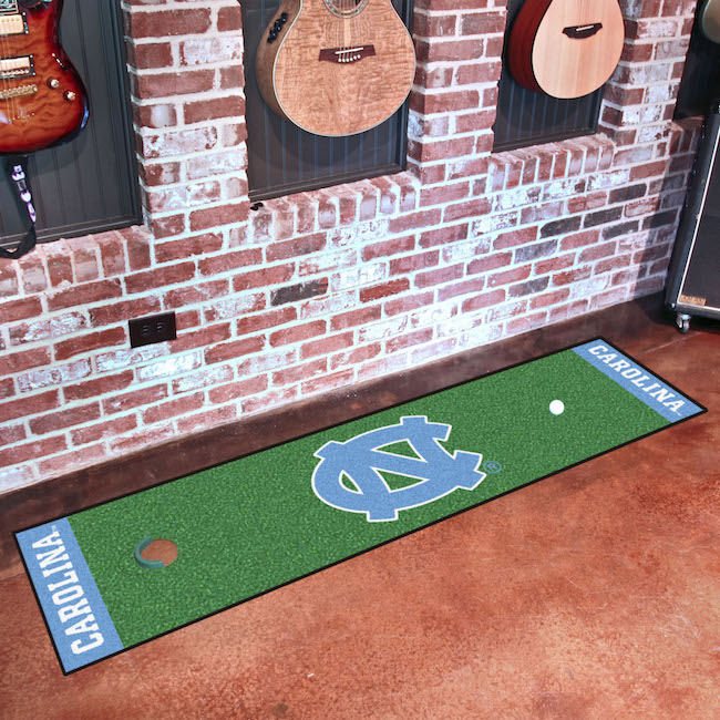 North Carolina Tar Heels Putting Green Mat 18 x 72