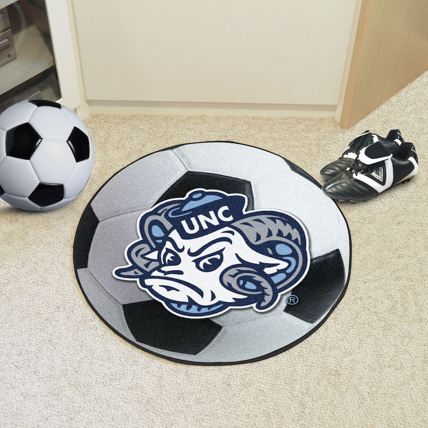 North Carolina Tar Heels SOCCER BALL Mat