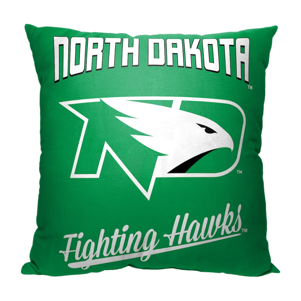 North Dakota Fighting Hawks ALUMNI Decorative Throw Pillow 18 x 18 inch