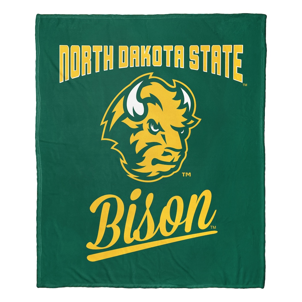 North Dakota State Bison ALUMNI Silk Touch Throw Blanket 50 x 60 inch