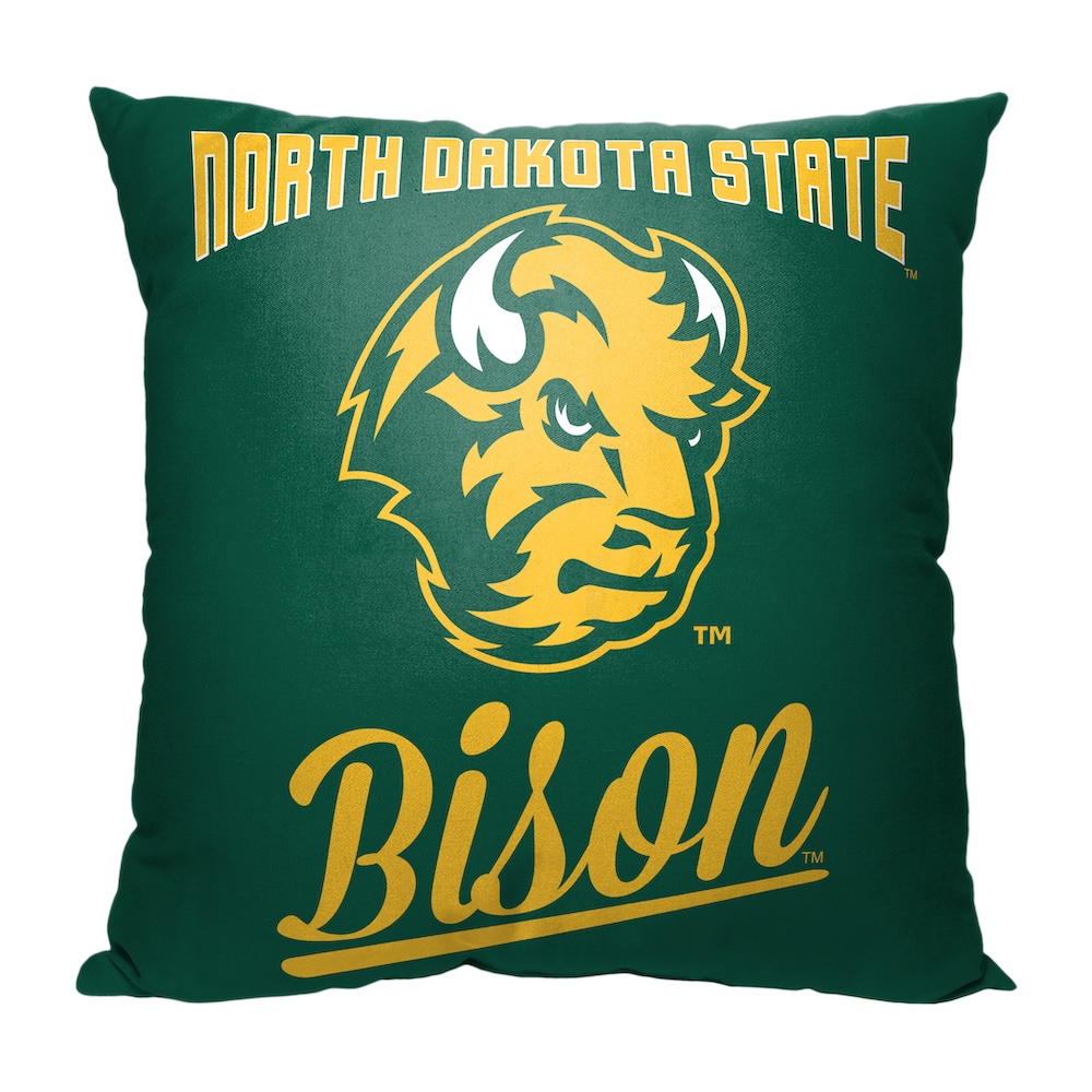 North Dakota State Bison ALUMNI Decorative Throw Pillow 18 x 18 inch