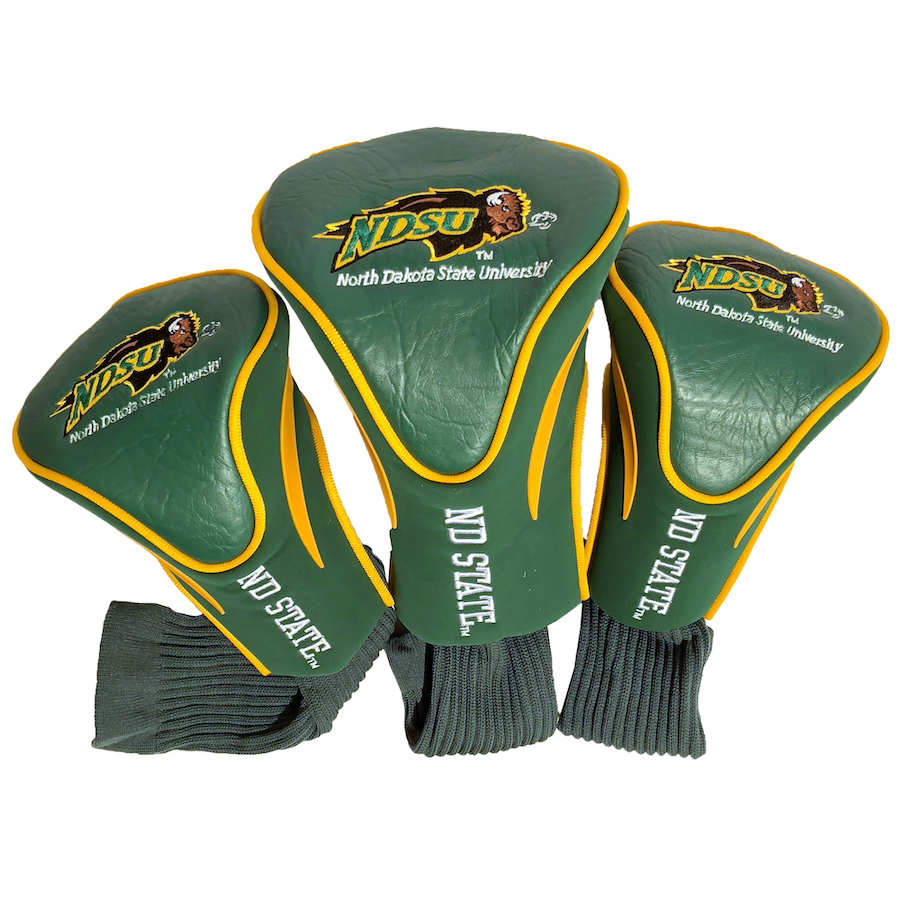 North Dakota State Bison 3 Pack Contour Headcovers