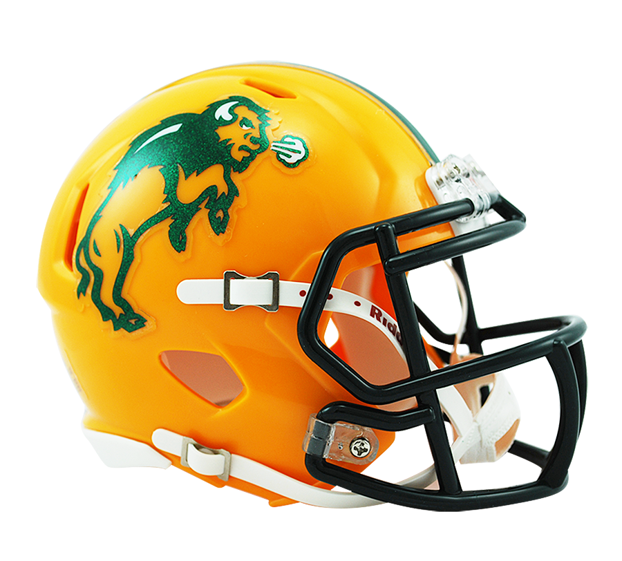 North Dakota State Bison NCAA Mini SPEED Helmet by Riddell