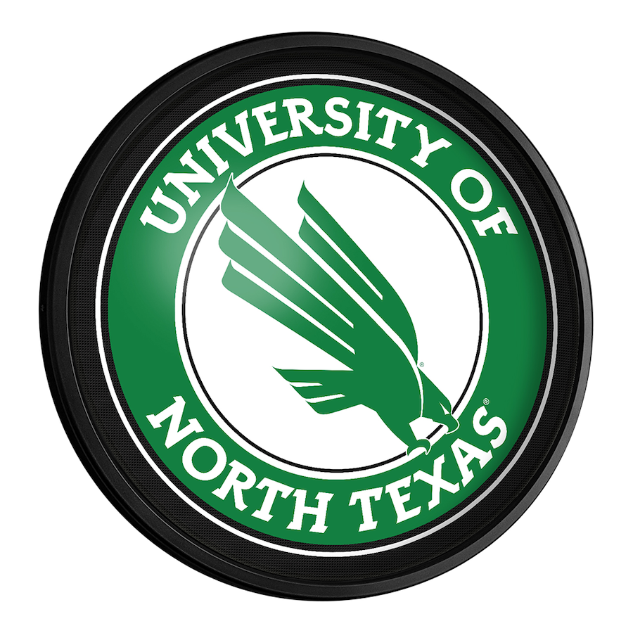 North Texas Mean Green Slimline LED Wall Sign