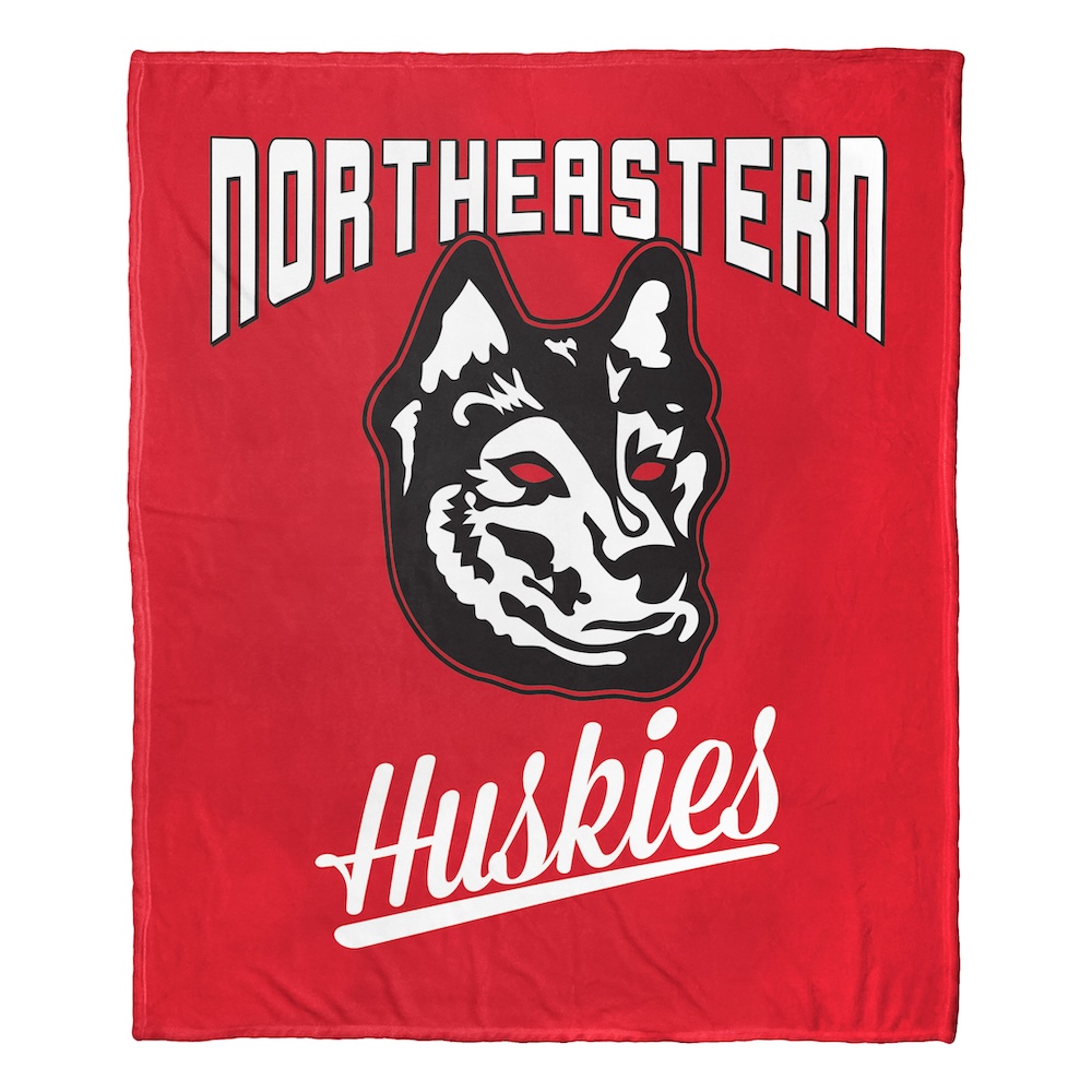 Northeastern Huskies ALUMNI Silk Touch Throw Blanket 50 x 60 inch