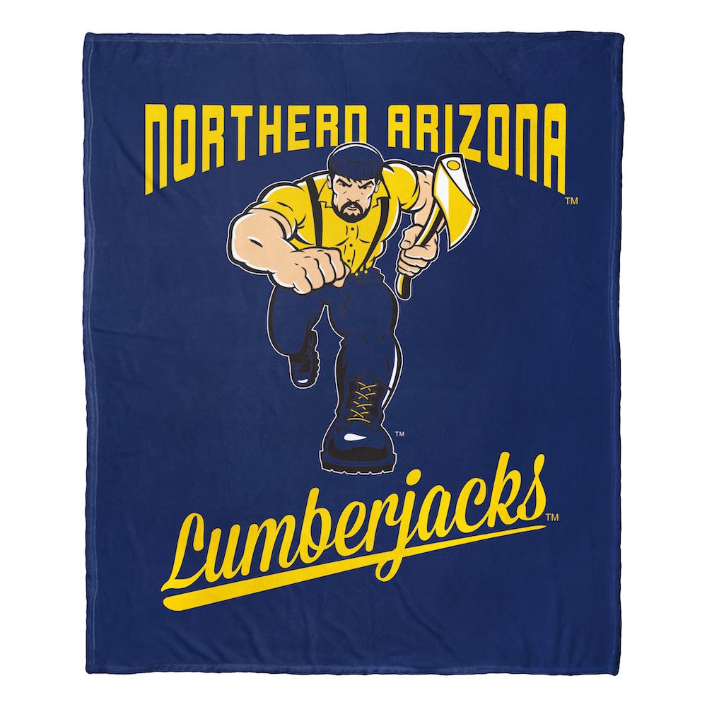 Northern Arizona Lumberjacks ALUMNI Silk Touch Throw Blanket 50 x 60 inch