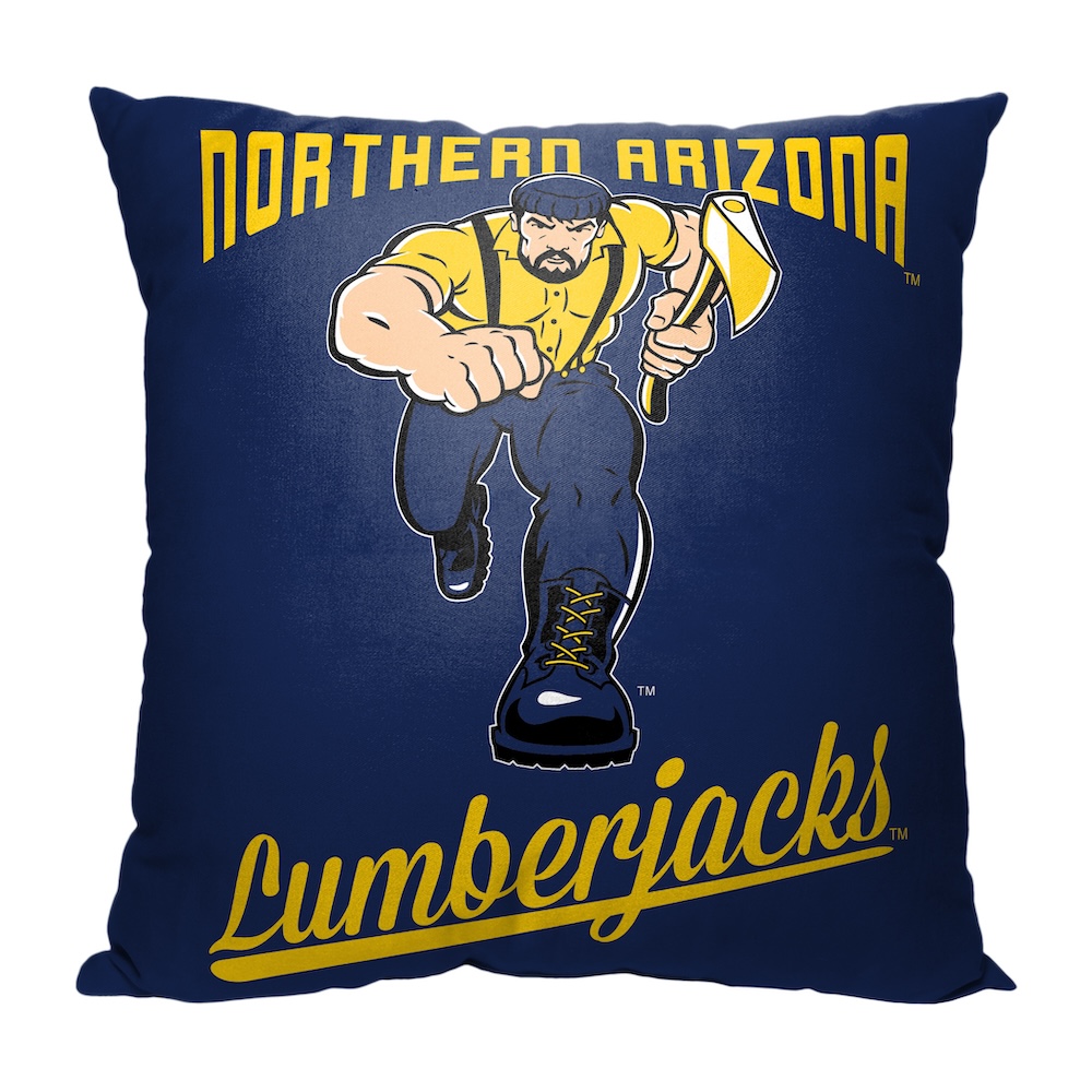 Northern Arizona Lumberjacks ALUMNI Decorative Throw Pillow 18 x 18 inch