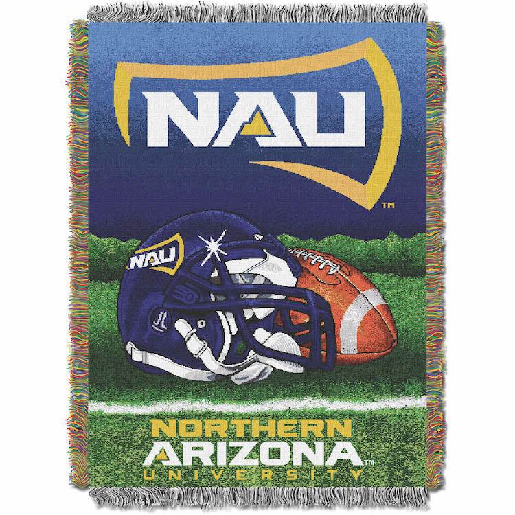 Northern Arizona Lumberjacks Home Field Advantage Series Tapestry Blanket 48 x 60