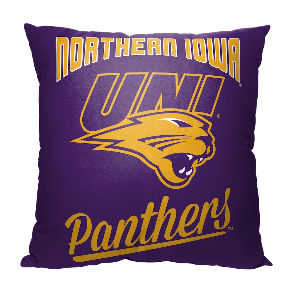 Northern Iowa Panthers ALUMNI Decorative Throw Pillow 18 x 18 inch