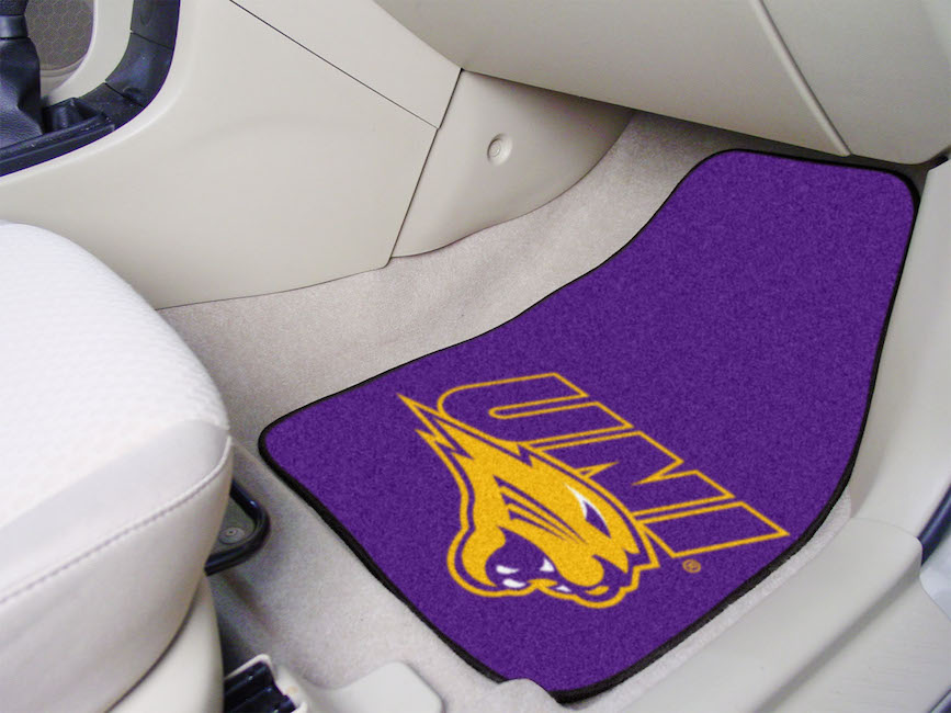 Northern Iowa Panthers Car Floor Mats 18 x 27 Carpeted-Pair