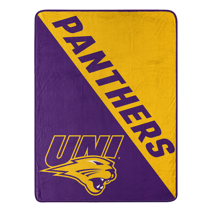 Northern Iowa Panthers Micro Raschel 50 x 60 Team Blanket