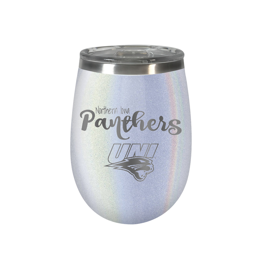 Northern Iowa Panthers 10 oz OPAL Wine Tumbler