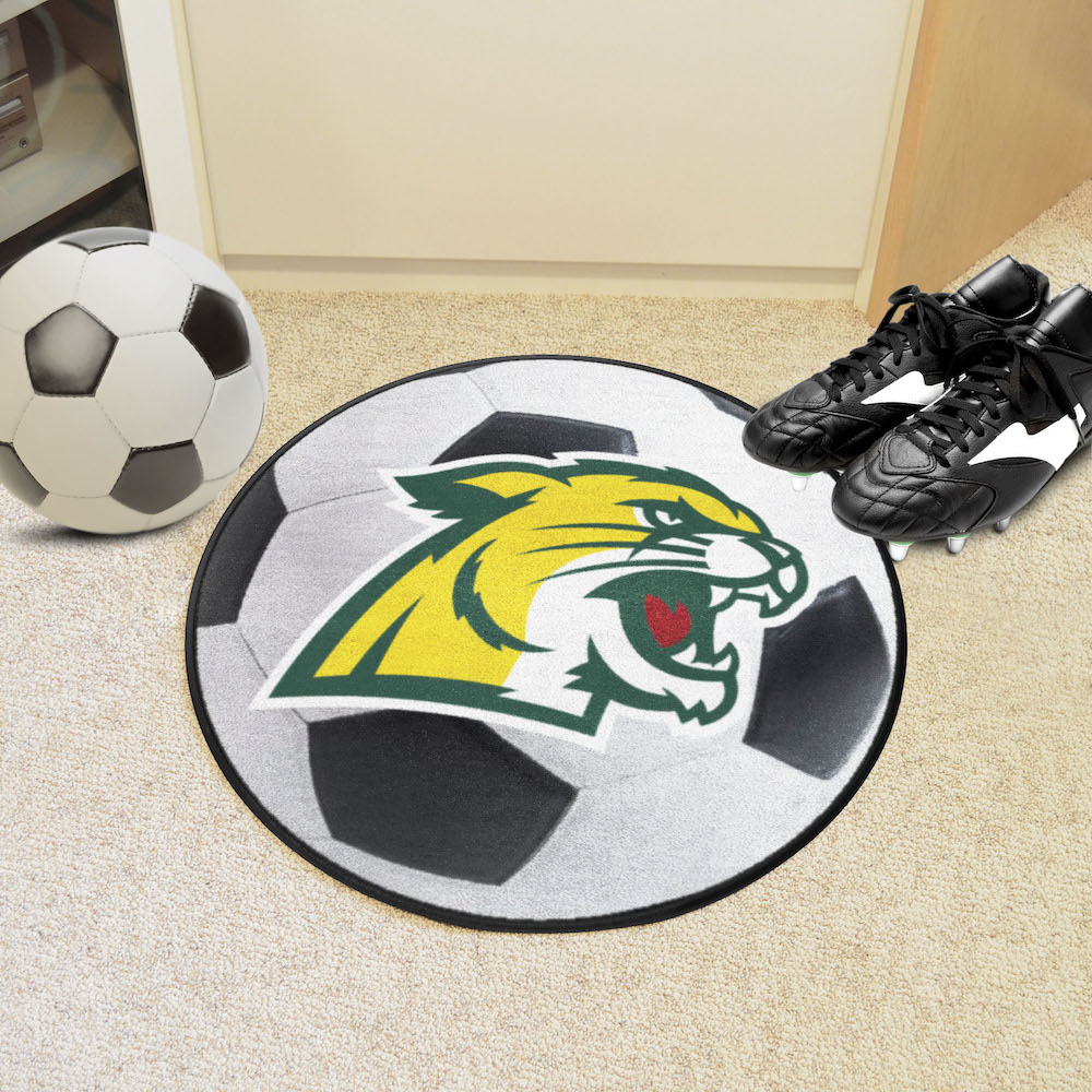 Northern Michigan Wildcats SOCCER BALL Mat