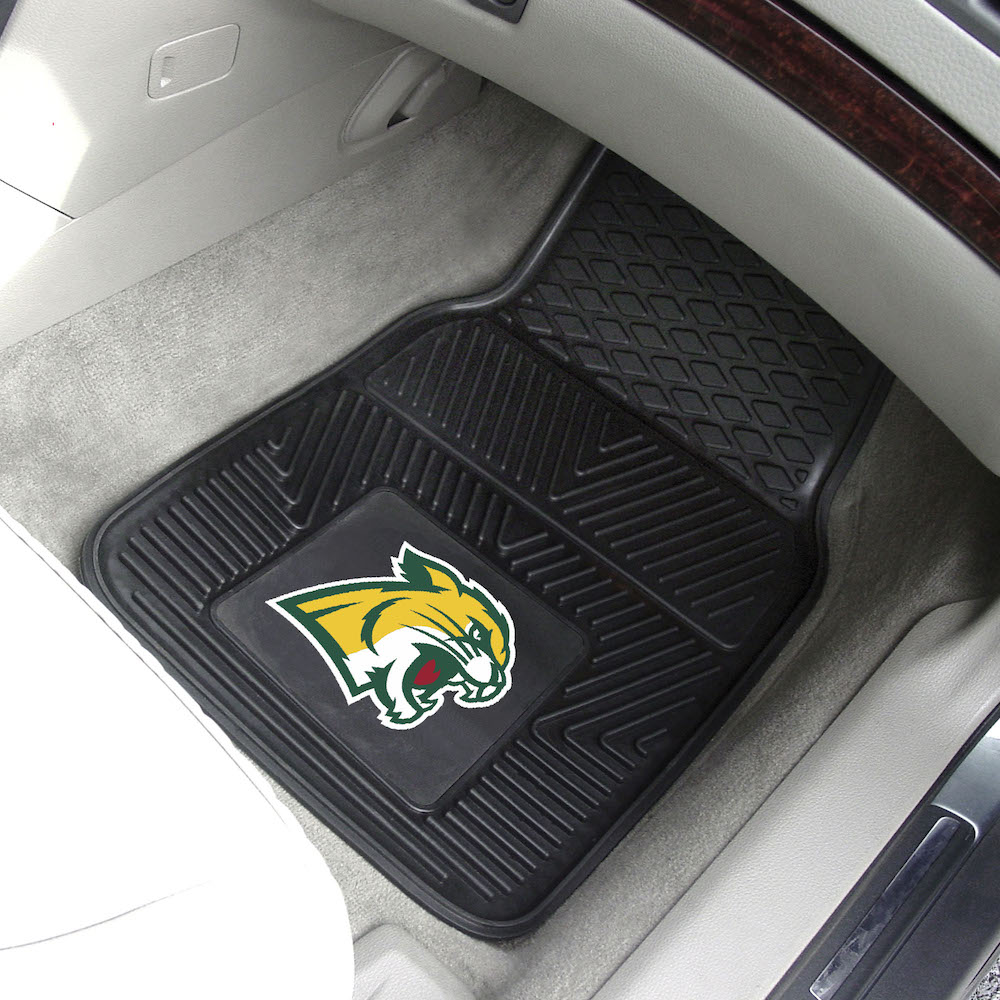 Northern Michigan Wildcats Car Floor Mats 18 x 27 Heavy Duty Vinyl Pair