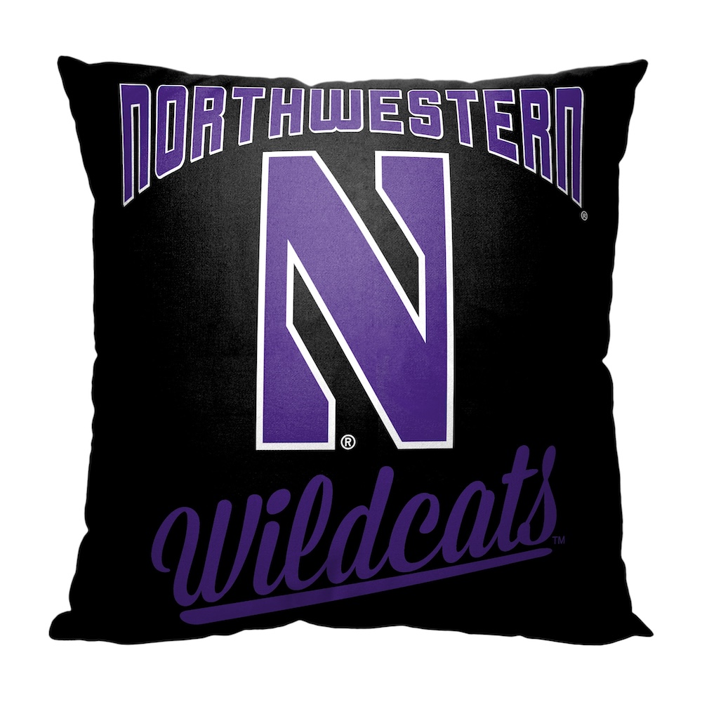 Northwestern Wildcats ALUMNI Decorative Throw Pillow 18 x 18 inch