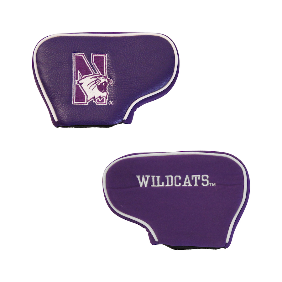 Northwestern Wildcats Blade Putter Cover