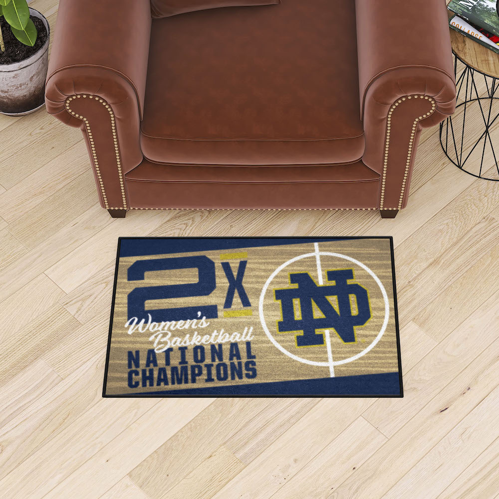 Notre Dame Fighting Irish 20 x 30 DYNASTY Starter Floor Mat