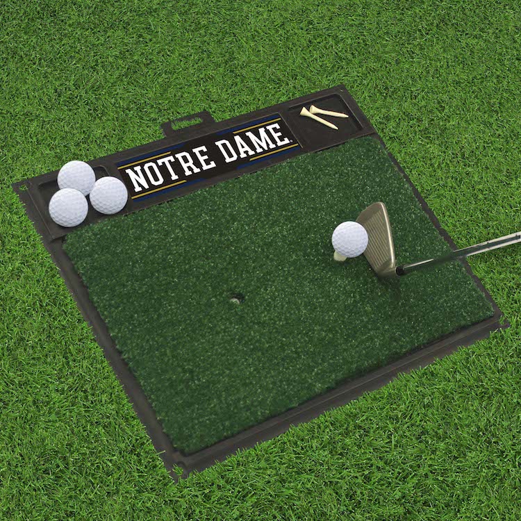 Notre Dame Fighting Irish Golf Hitting Mat