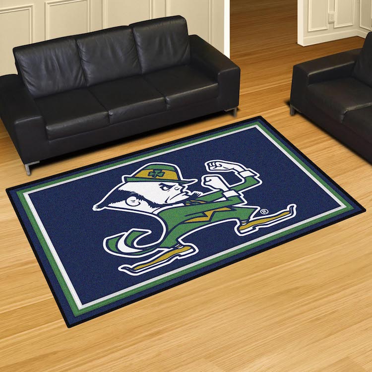 Notre Dame Fighting Irish LOGO 5x8 Area Rug