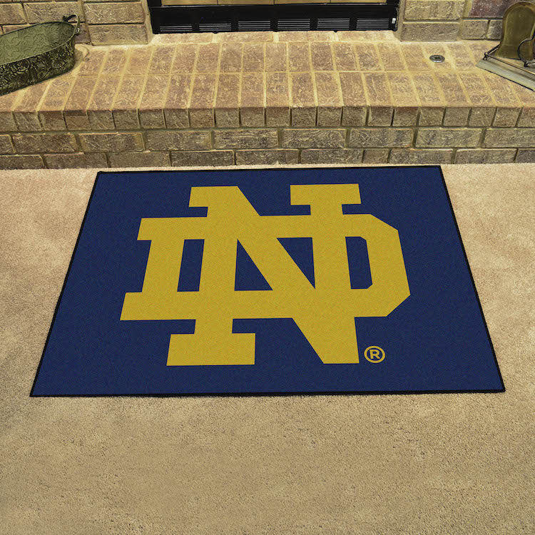 Notre Dame Fighting Irish LOGO ALL STAR 34 x 45 Floor Mat