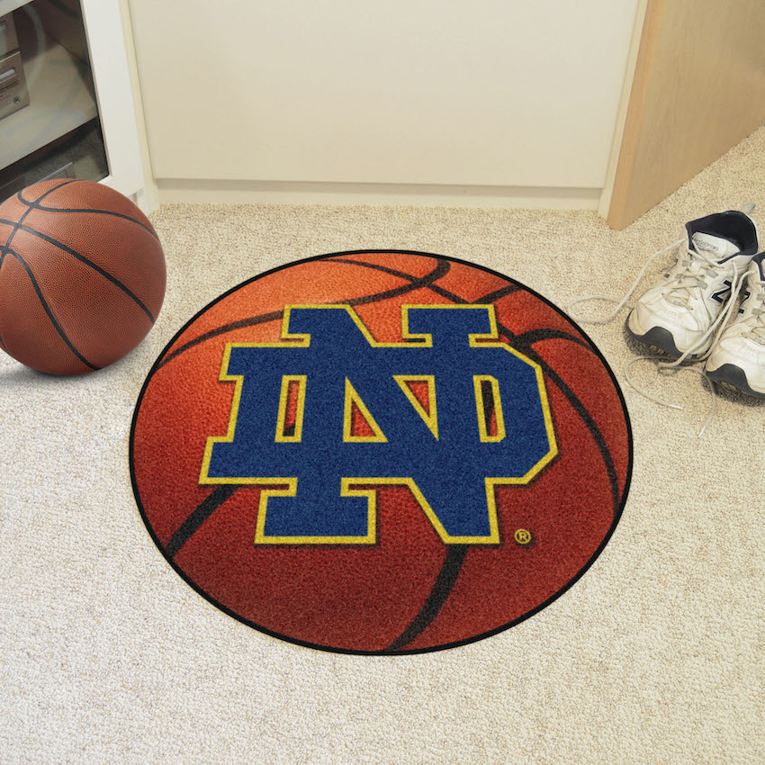 Notre Dame Fighting Irish LOGO BASKETBALL Mat