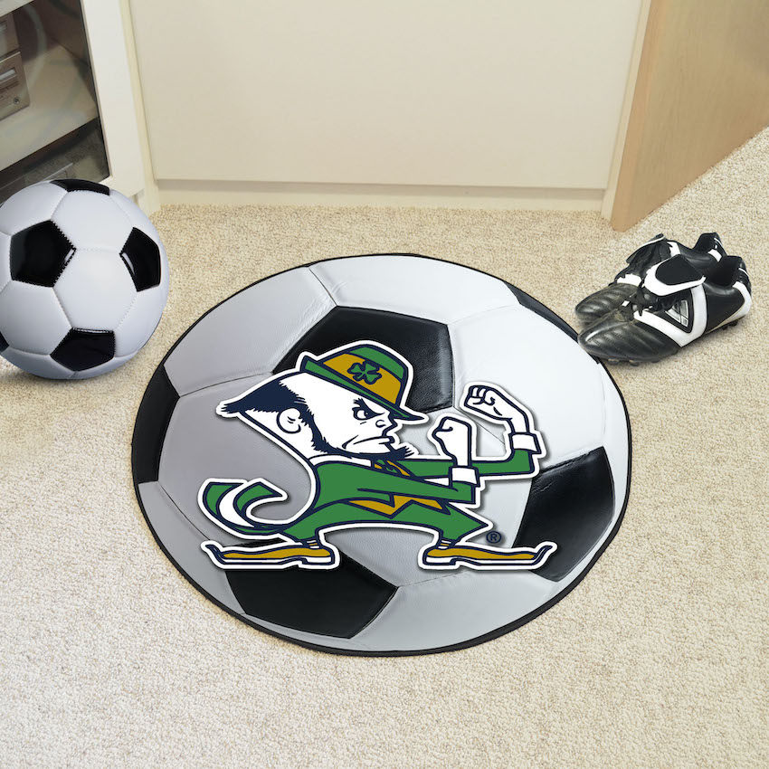 Notre Dame Fighting Irish SOCCER BALL Mat