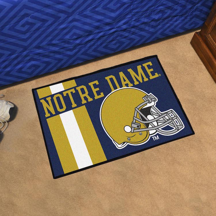 Notre Dame Fighting Irish 20 x 30 Uniform STARTER Floor Mat