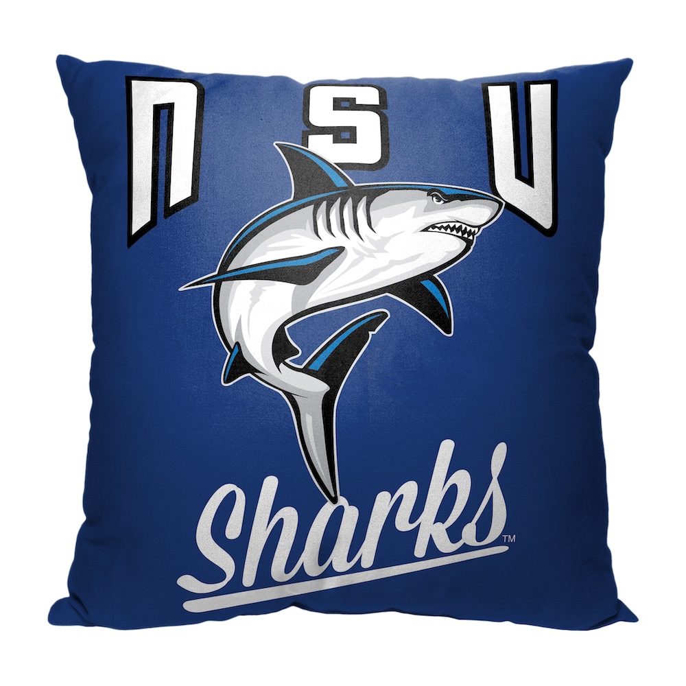 Nova Southeastern Sharks ALUMNI Decorative Throw Pillow 18 x 18 inch