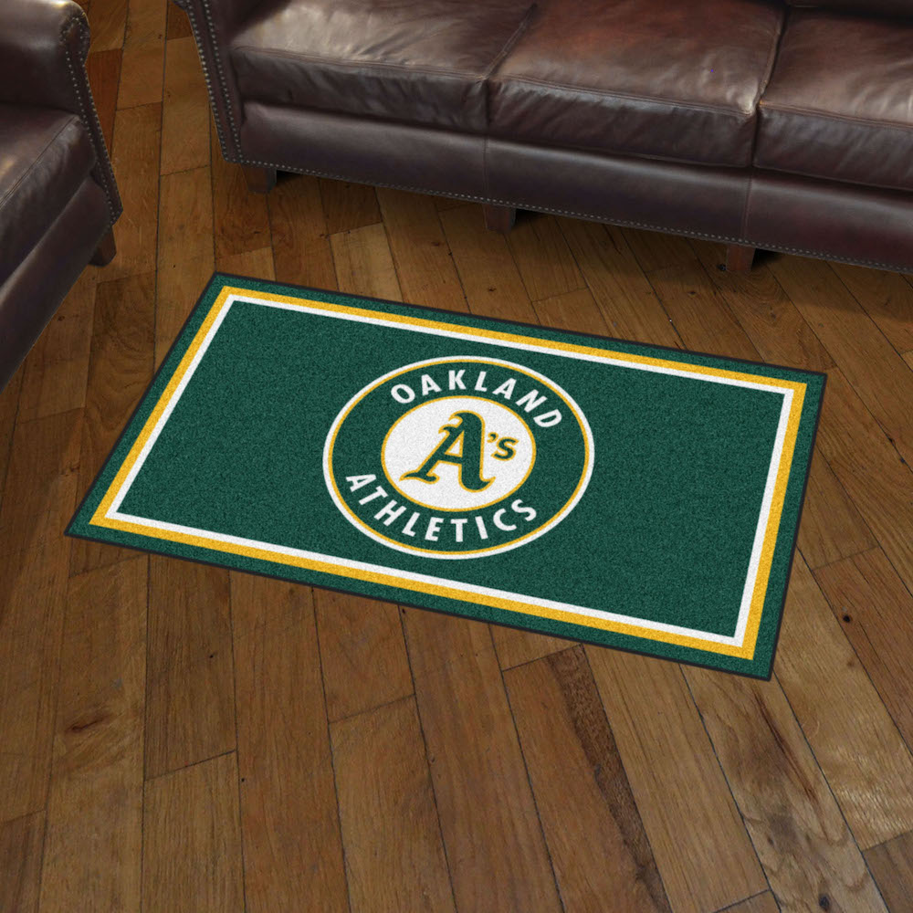 Oakland A's 3x5 Area Rug