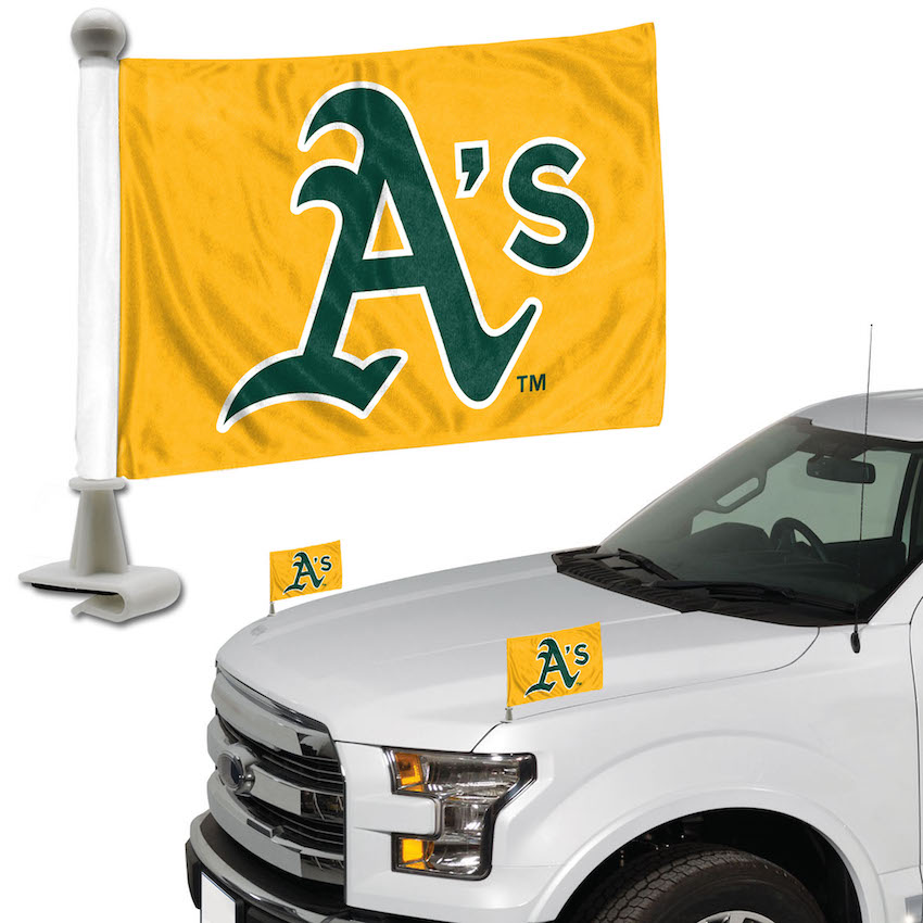 Oakland A's Ambassador Car Flags