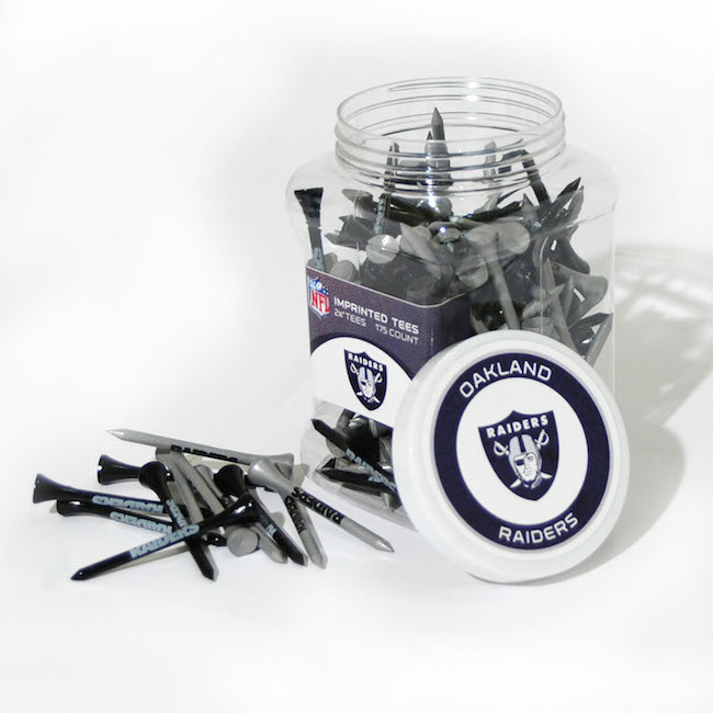 Oakland Raiders 175 imprinted Tee Jar