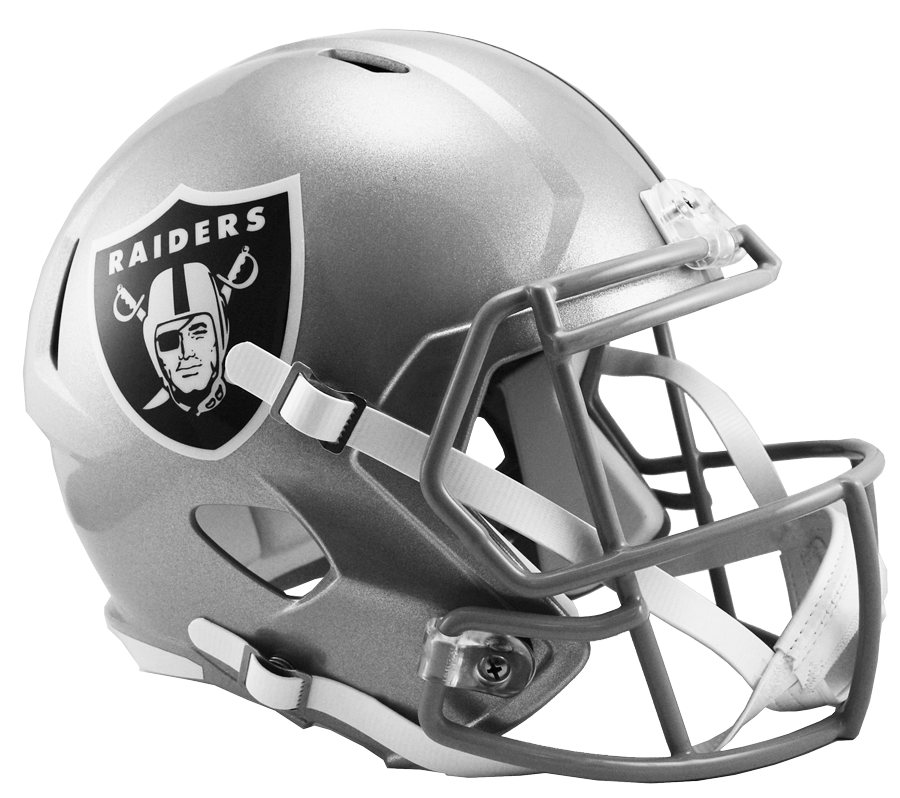 Las Vegas Raiders SPEED Replica Football Helmet