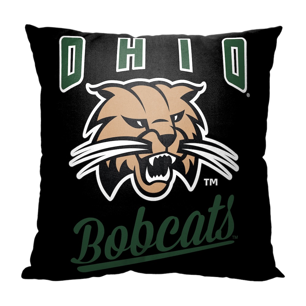 Ohio Bobcats ALUMNI Decorative Throw Pillow 18 x 18 inch
