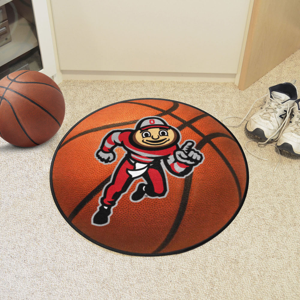 Ohio State Buckeyes BASKETBALL Mat - 2nd Logo