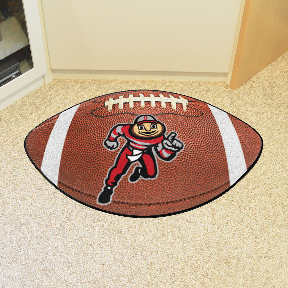 Ohio State Buckeyes FOOTBALL Mat - 2nd Logo