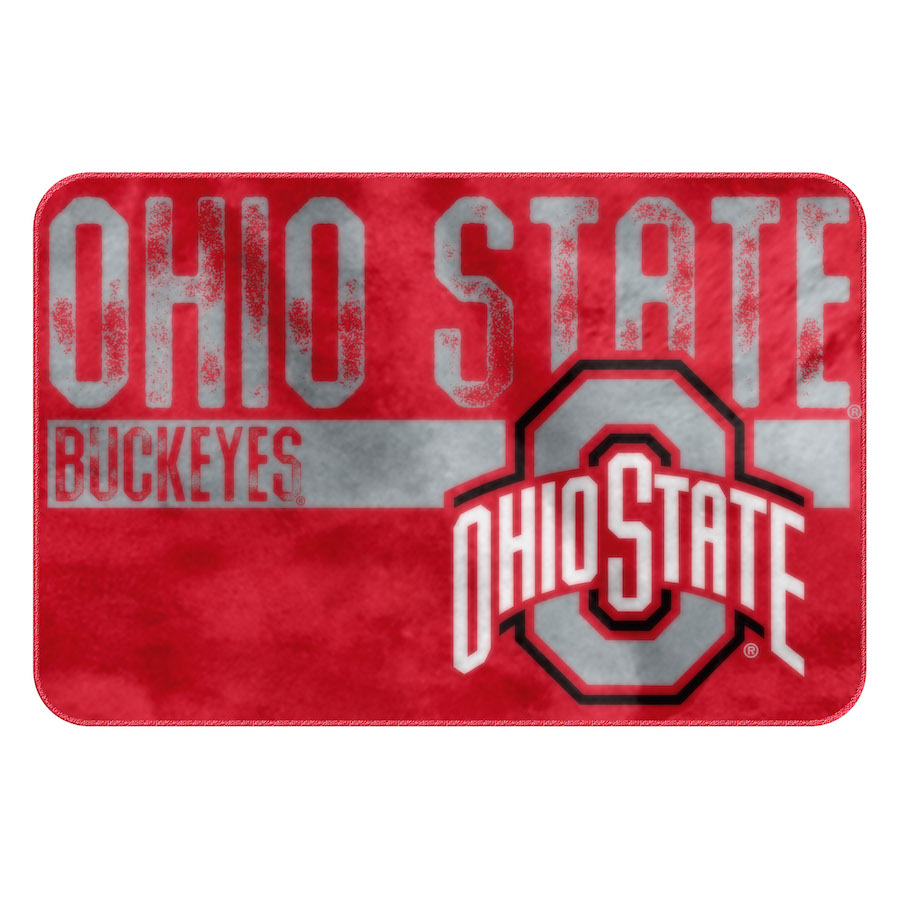 Ohio State Buckeyes Worn Out Foam Floor Mat