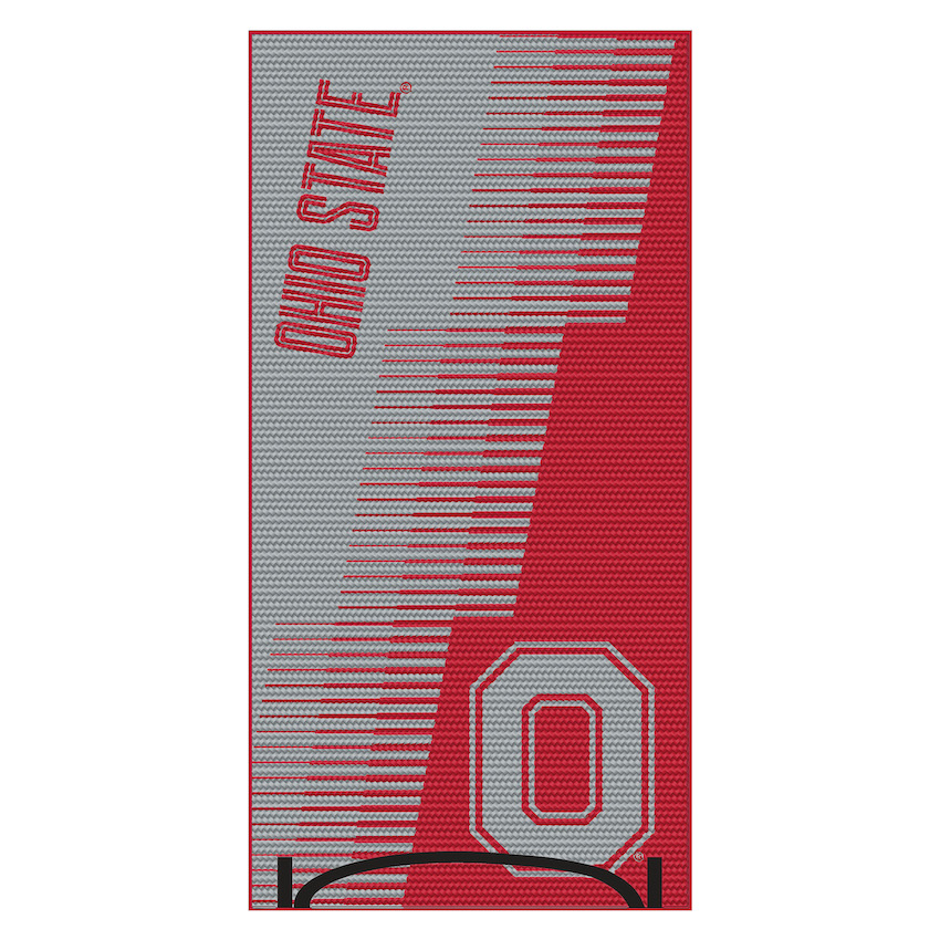 Ohio State Buckeyes Beach Mat