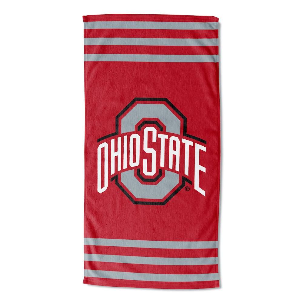 Ohio State Buckeyes Beach Towel