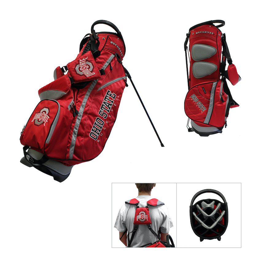 Ohio State Buckeyes Fairway Carry Stand Golf Bag