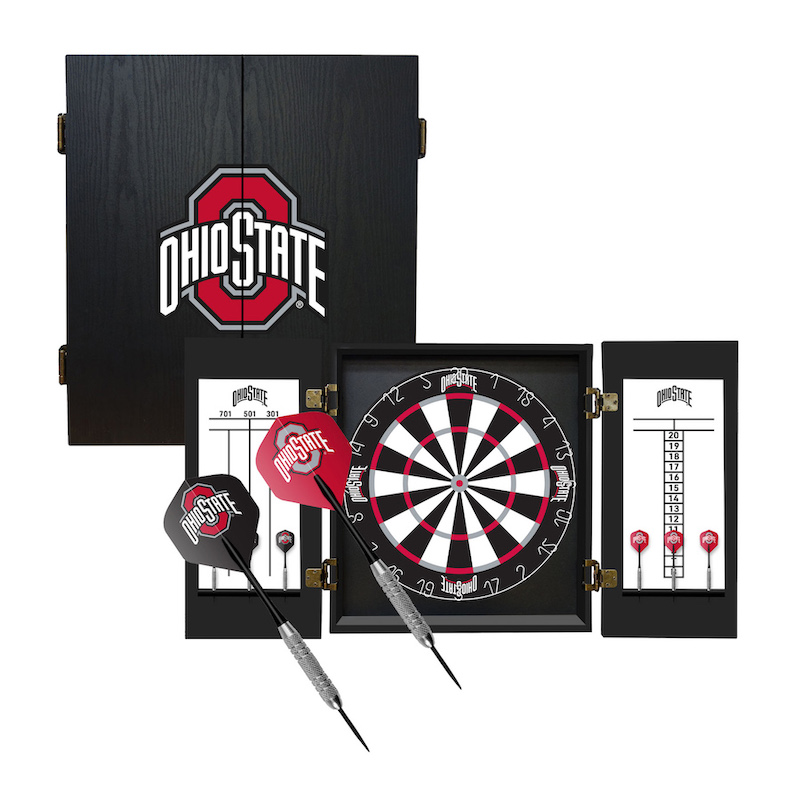 Ohio State Buckeyes Dart Cabinet