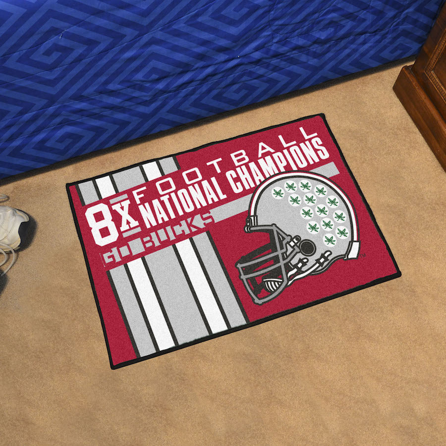 Ohio State Buckeyes 20 x 30 DYNASTY Starter Floor Mat