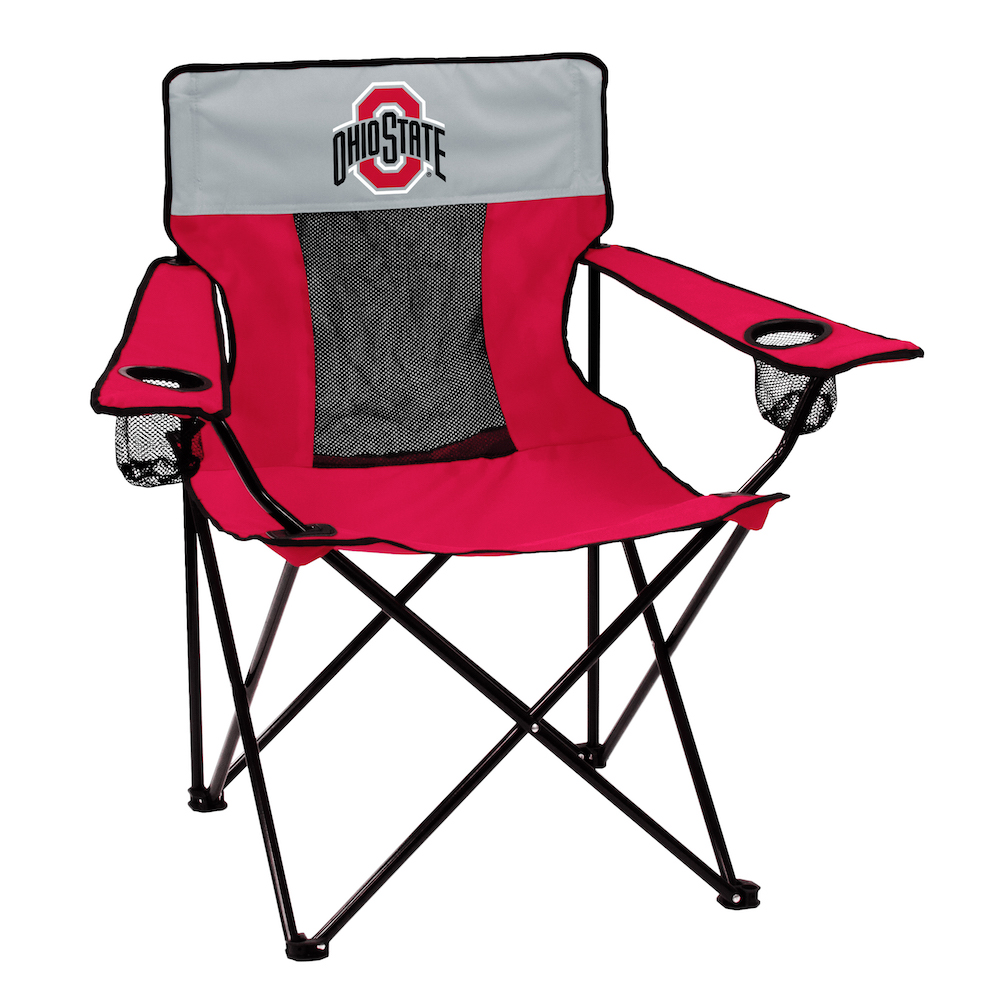 Ohio State Buckeyes ELITE logo folding camp style chair