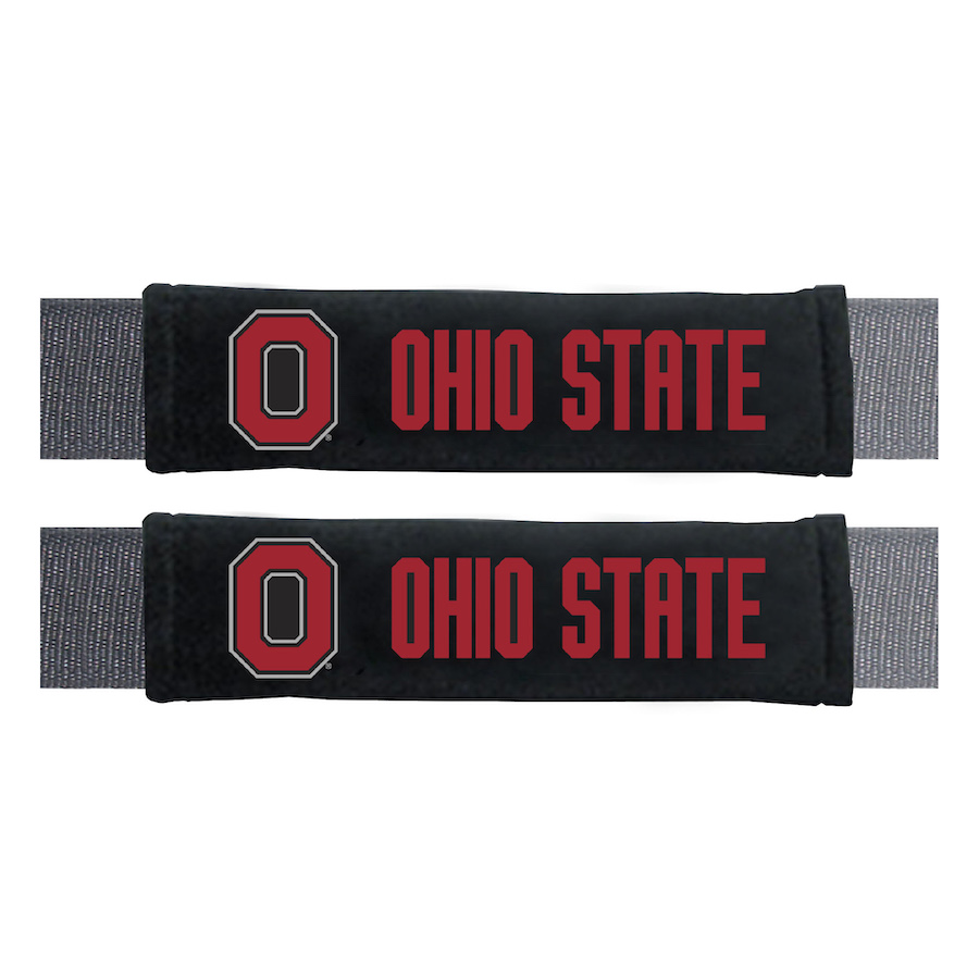 Ohio State Buckeyes Embroidered Seatbelt Pad (set of 2)