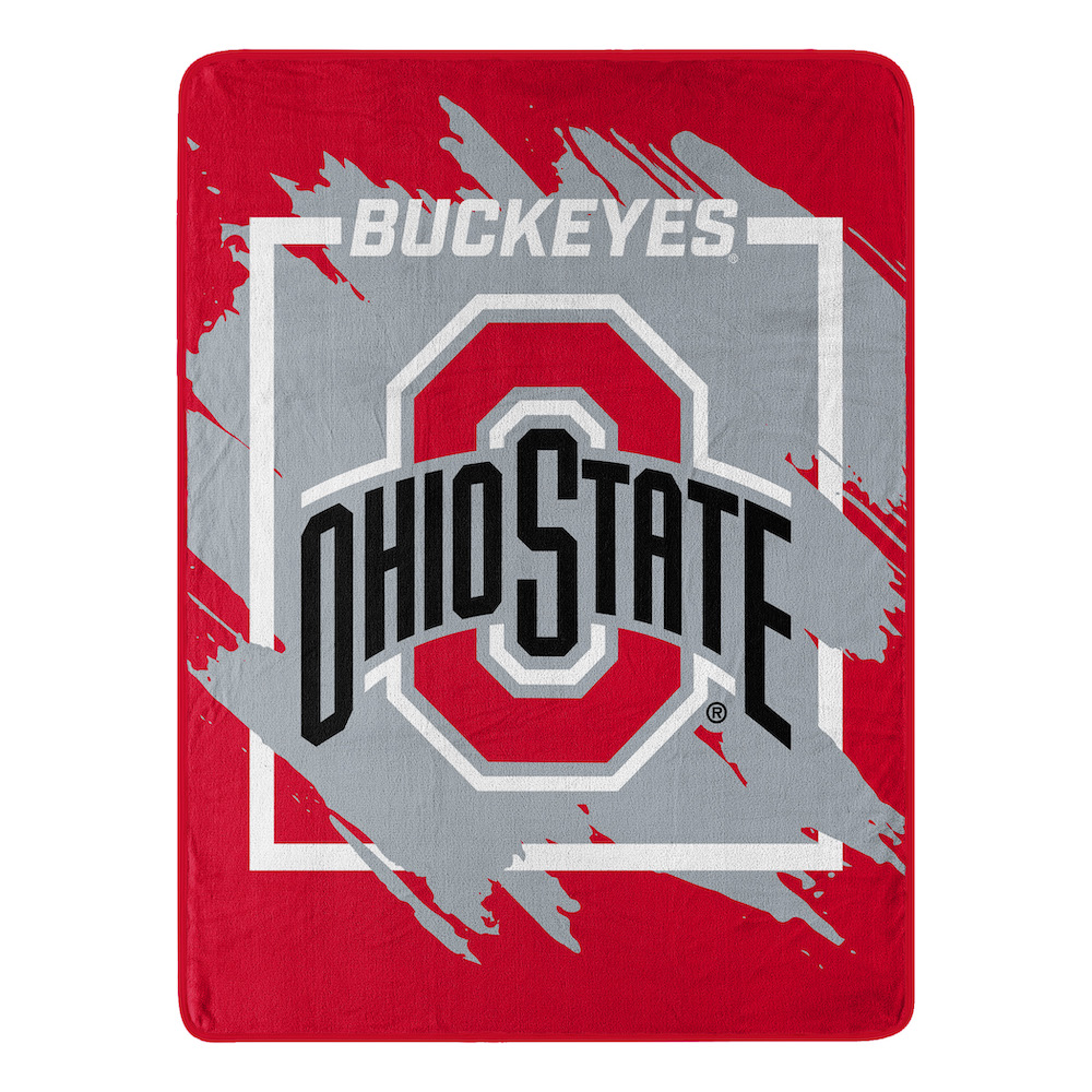 Ohio State Buckeyes Micro Raschel 50 x 60 Team Blanket